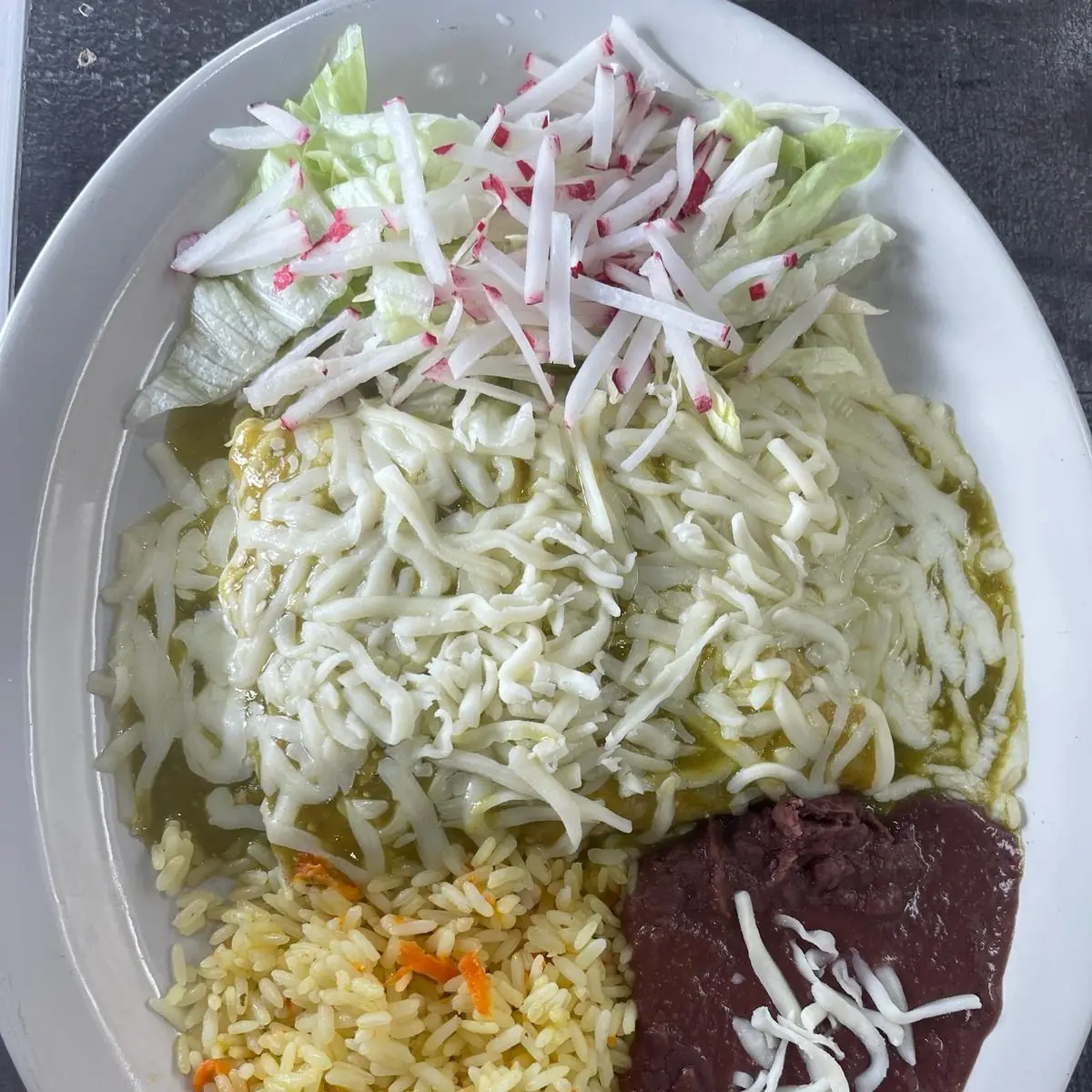 Enchiladas Verdes
