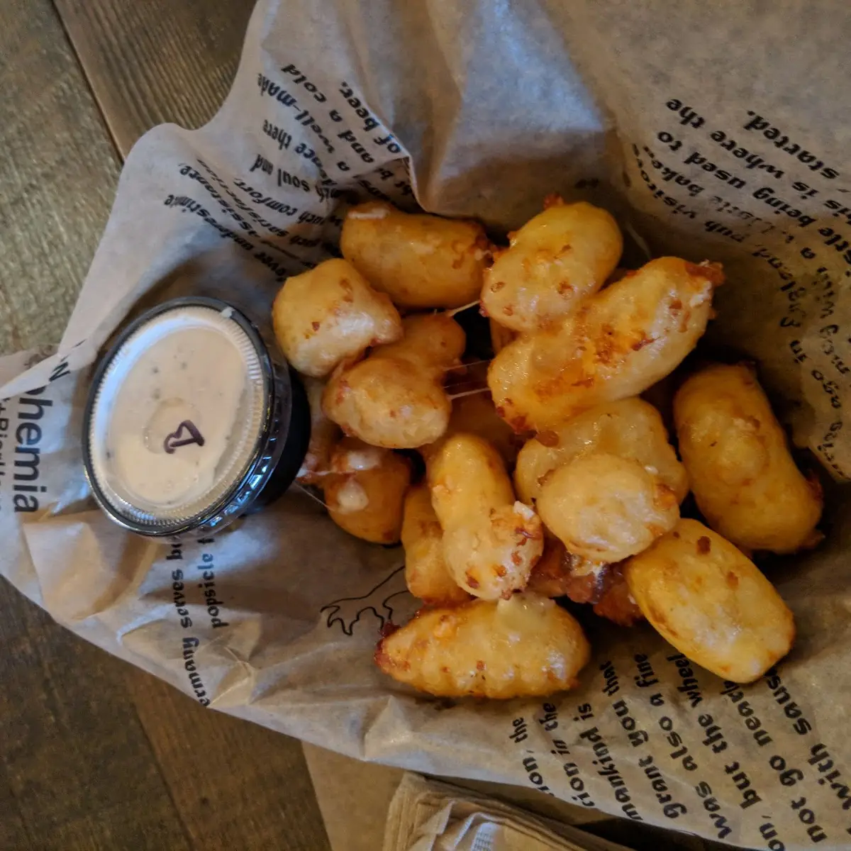Wisconsin Beer Battered Cheese Curds