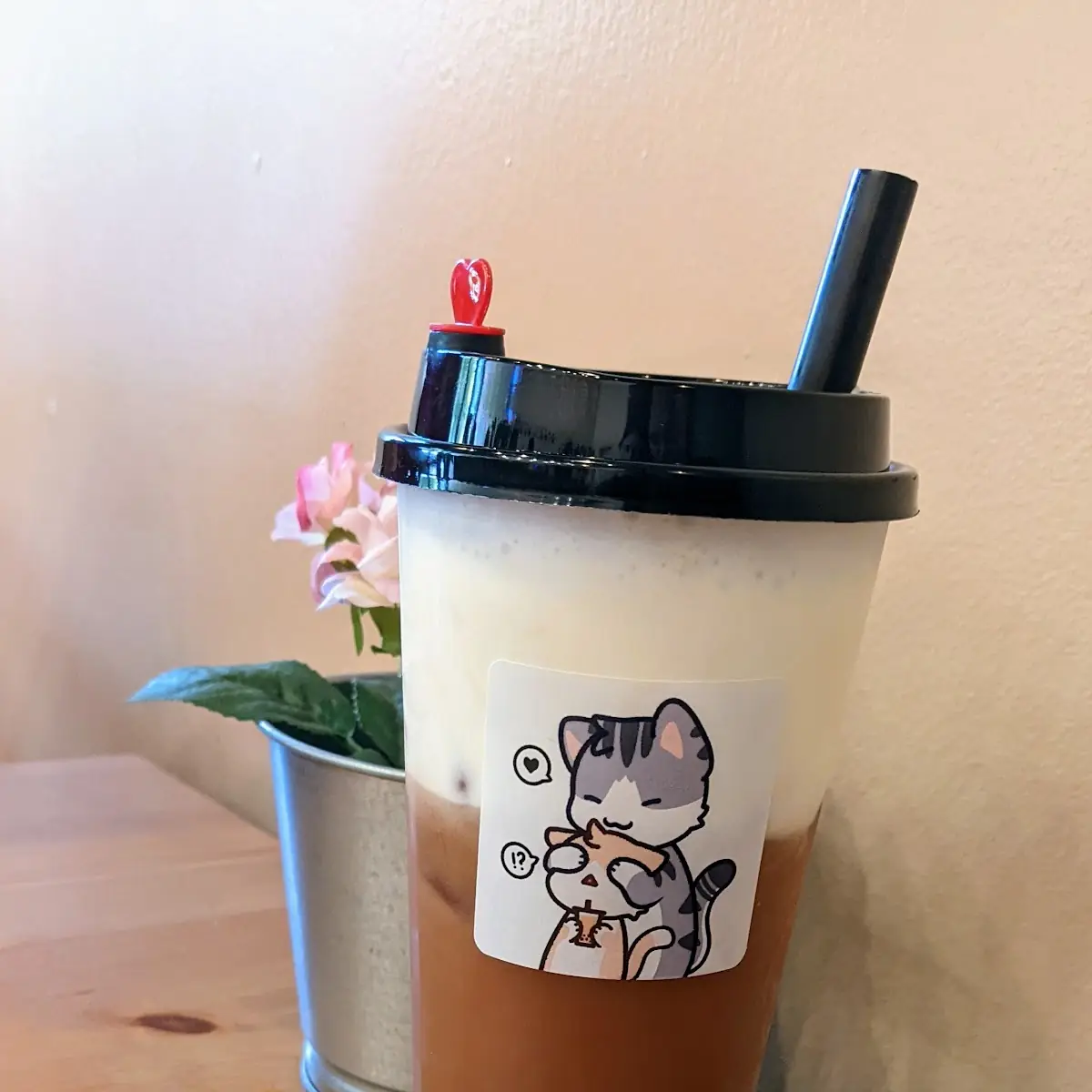 Cloud Foam Rose Tea
