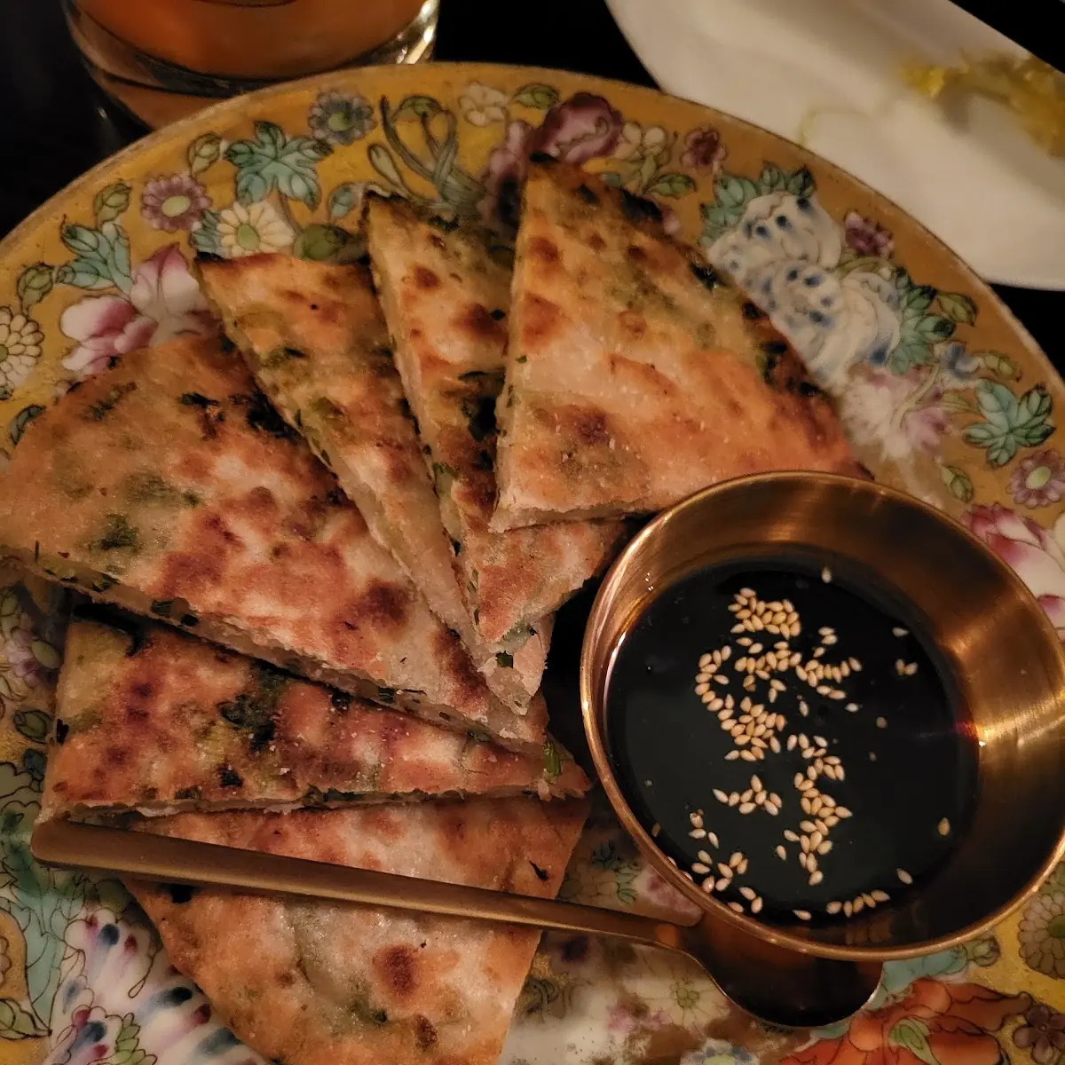 Pan Fried Scallion Pancakes