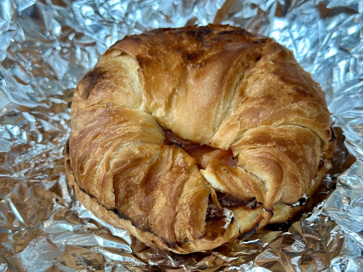 Croissant with Smoked Salmon & Cream Cheese