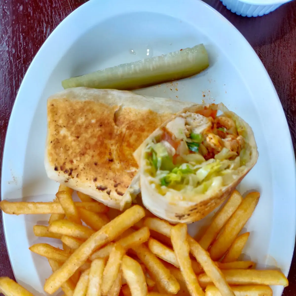 Cajun Chicken Wrap
