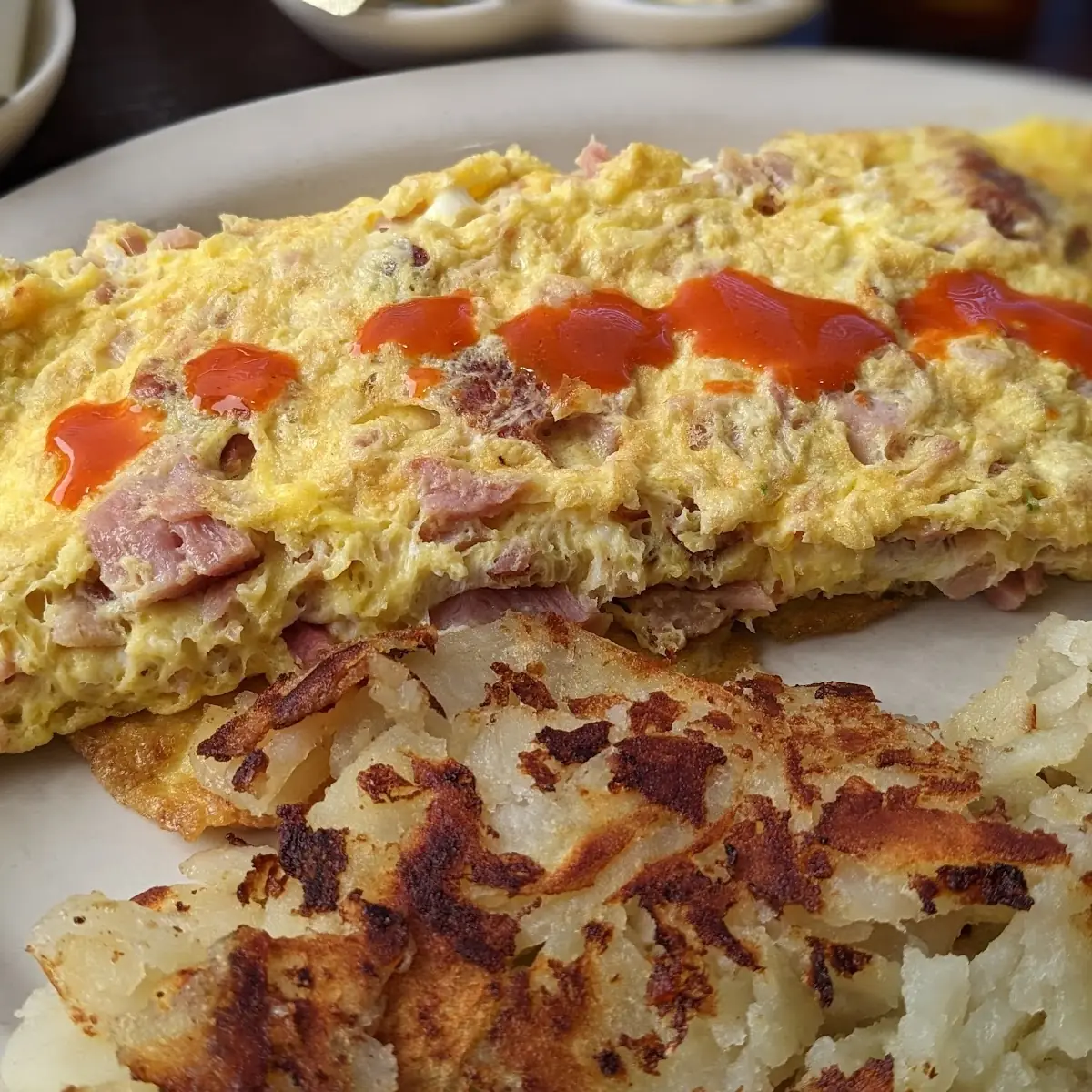 Ham and Cheese Omelette