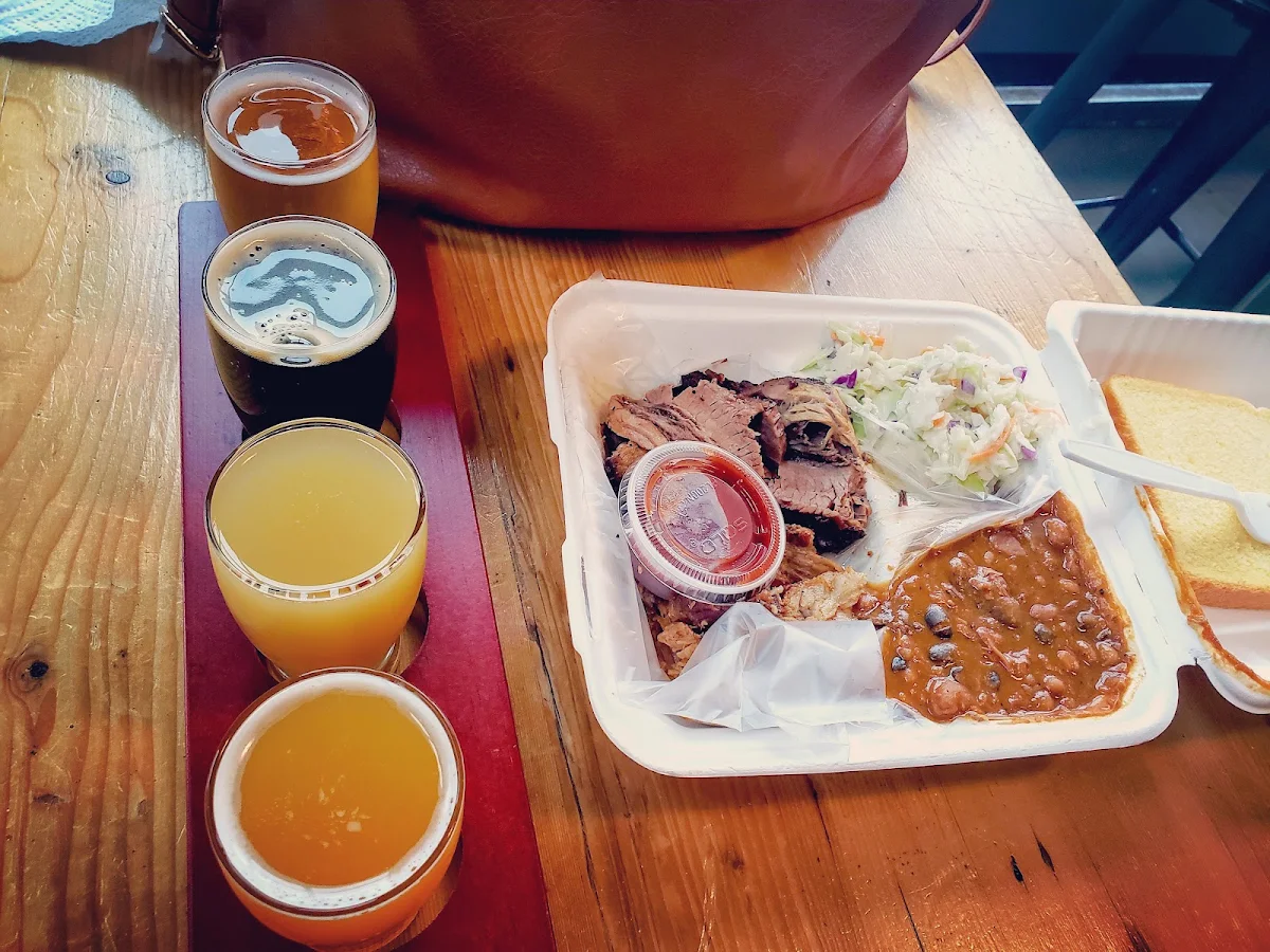 Brisket and Pulled Pork