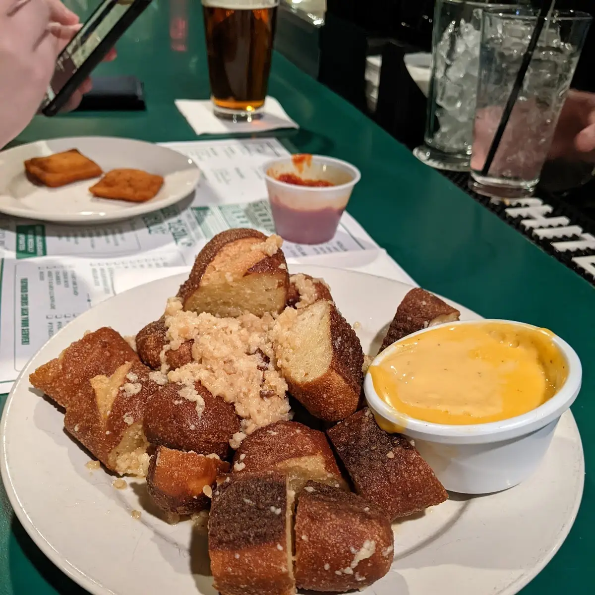Garlic Parmesan Pretzels