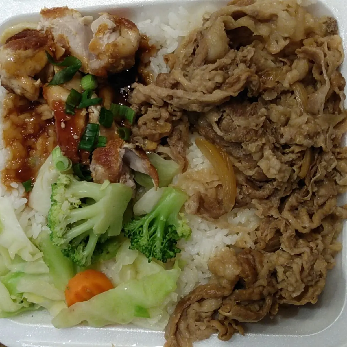 Original Beef & Teriyaki Chicken