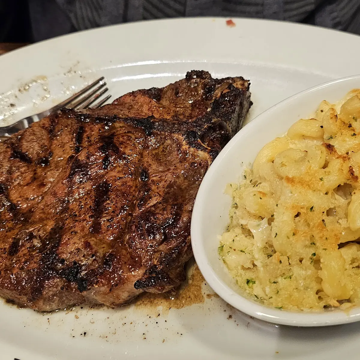 Fire Grilled T Bone Steak