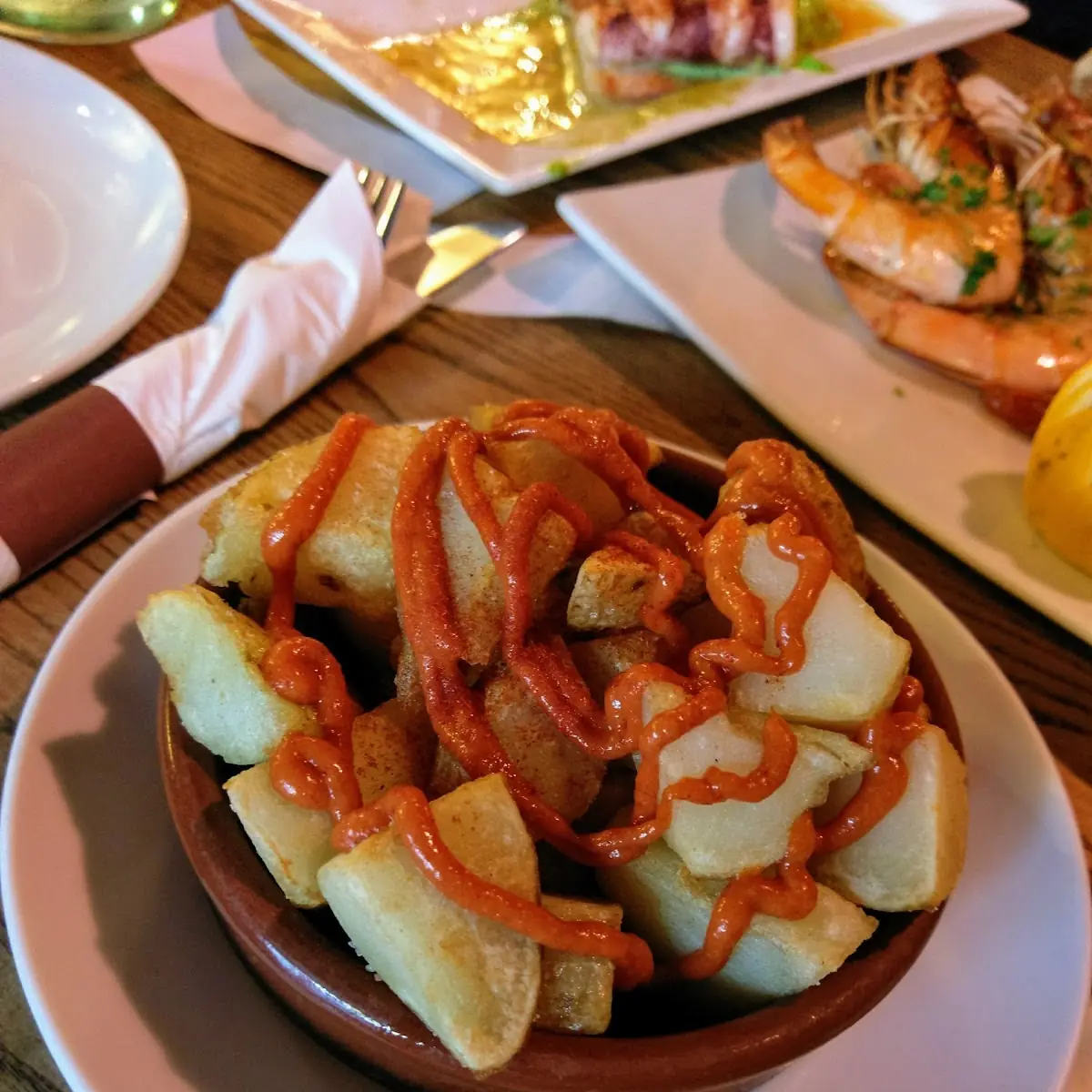 Patatas Bravas Aioli