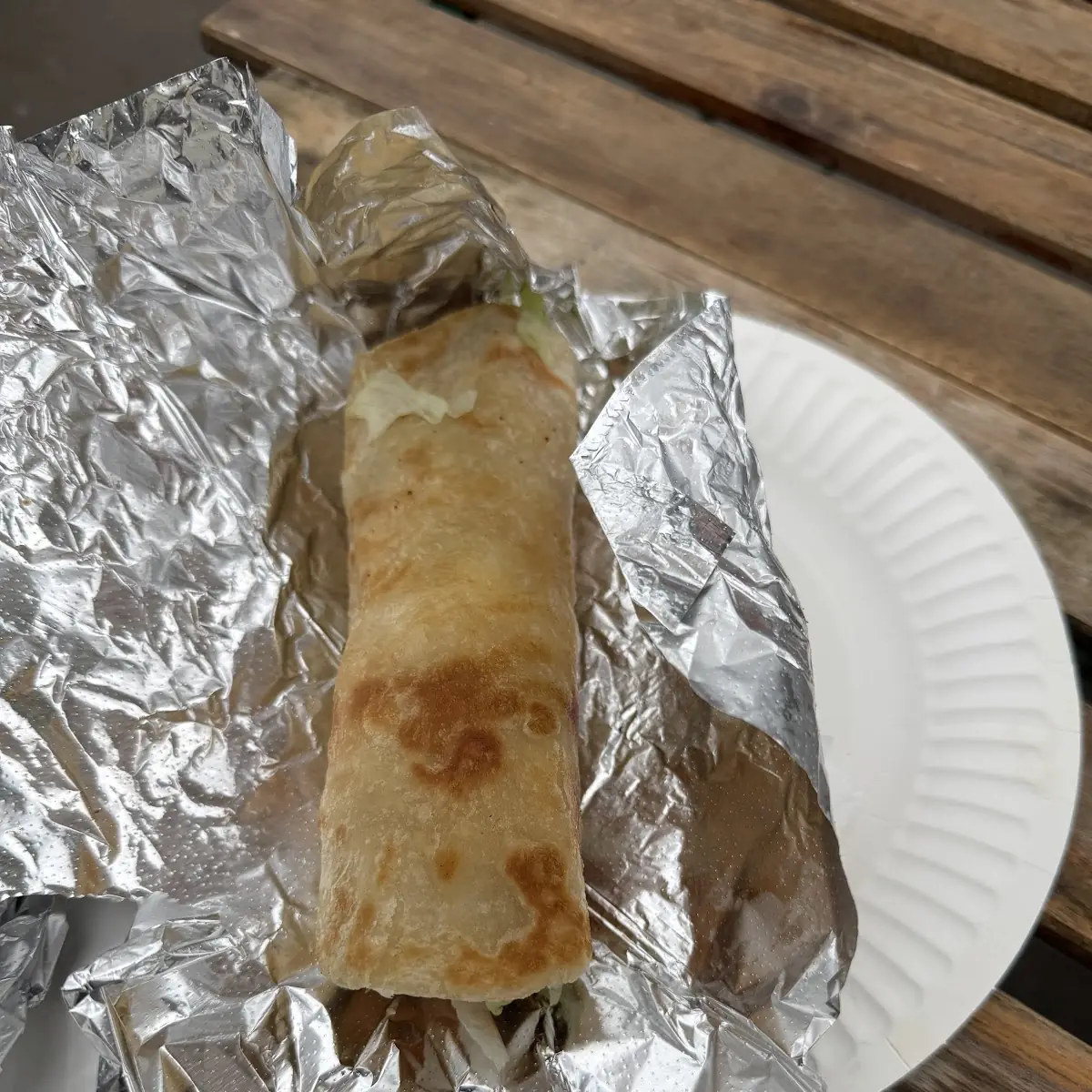 Chicken Tikka Roll