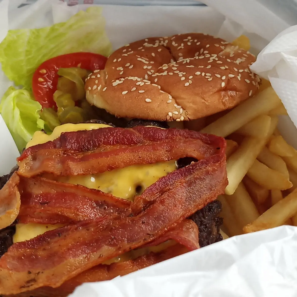 Double Bacon Cheeseburger