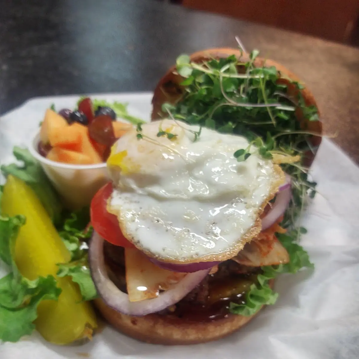Kimchi Burger