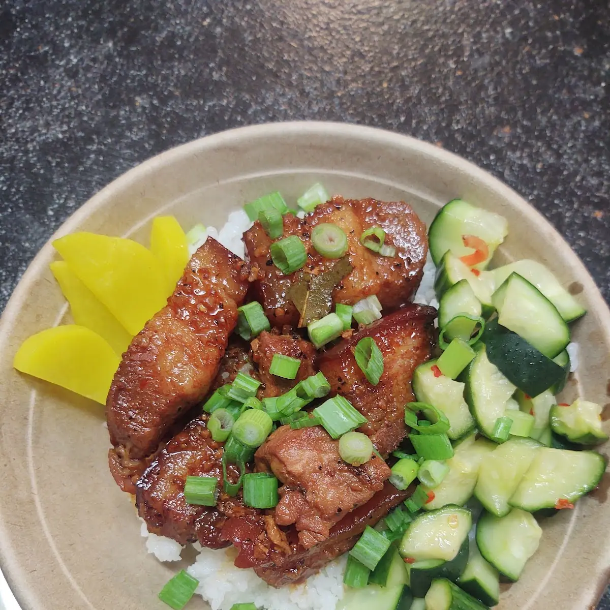 Pork Belly Adobo Bowl