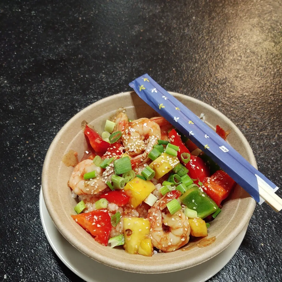 Sweet & Sour Shrimp Bowl