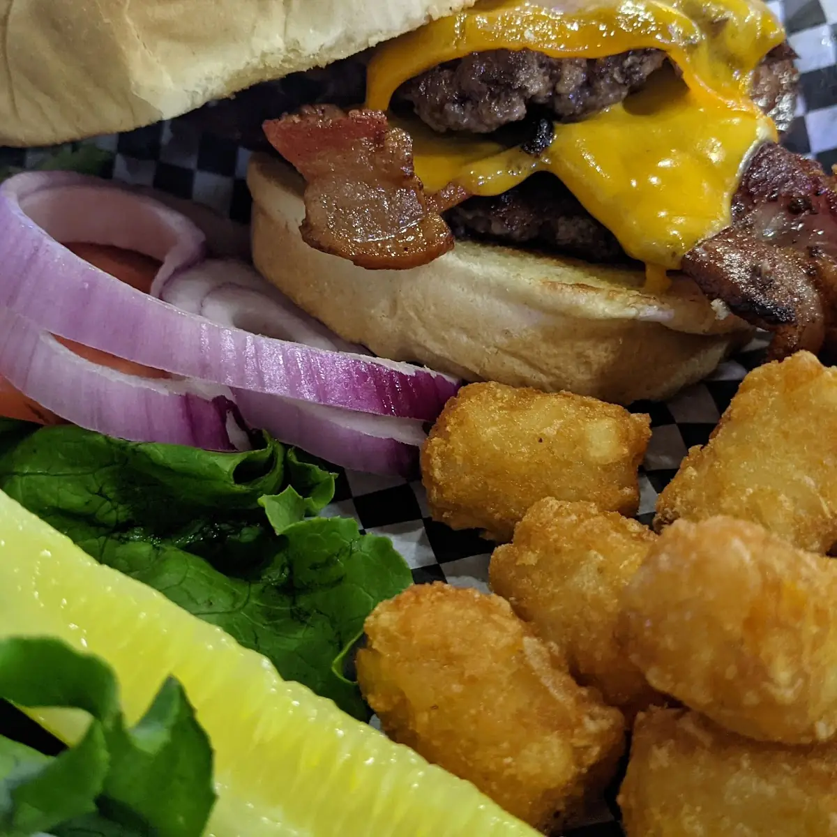 Bacon Cheddar Burger