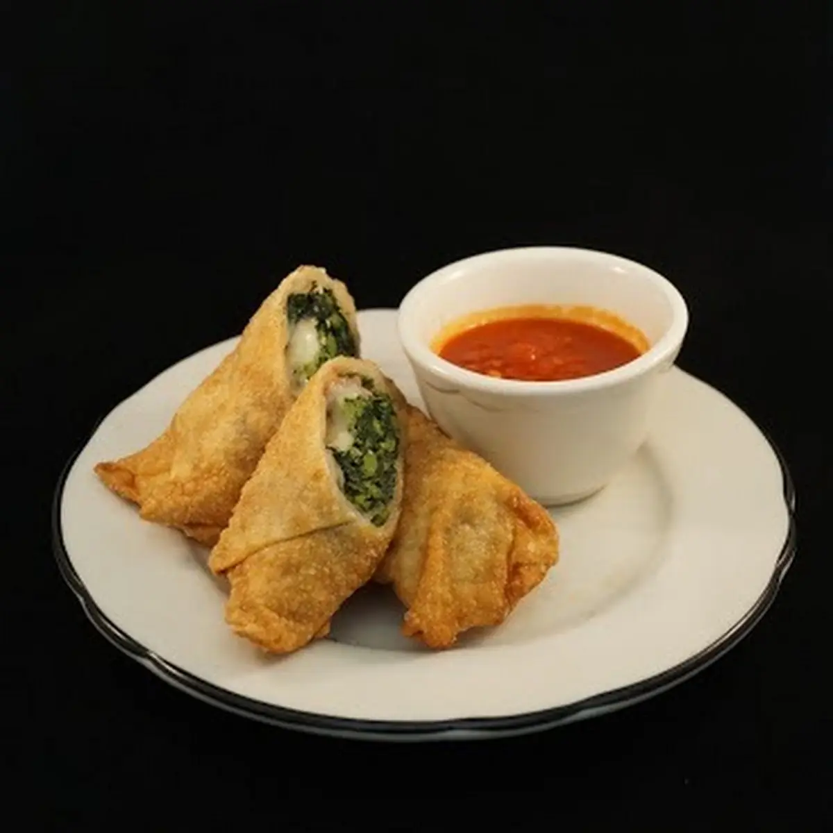 Broccoli Rabe and Sausage Egg Rolls