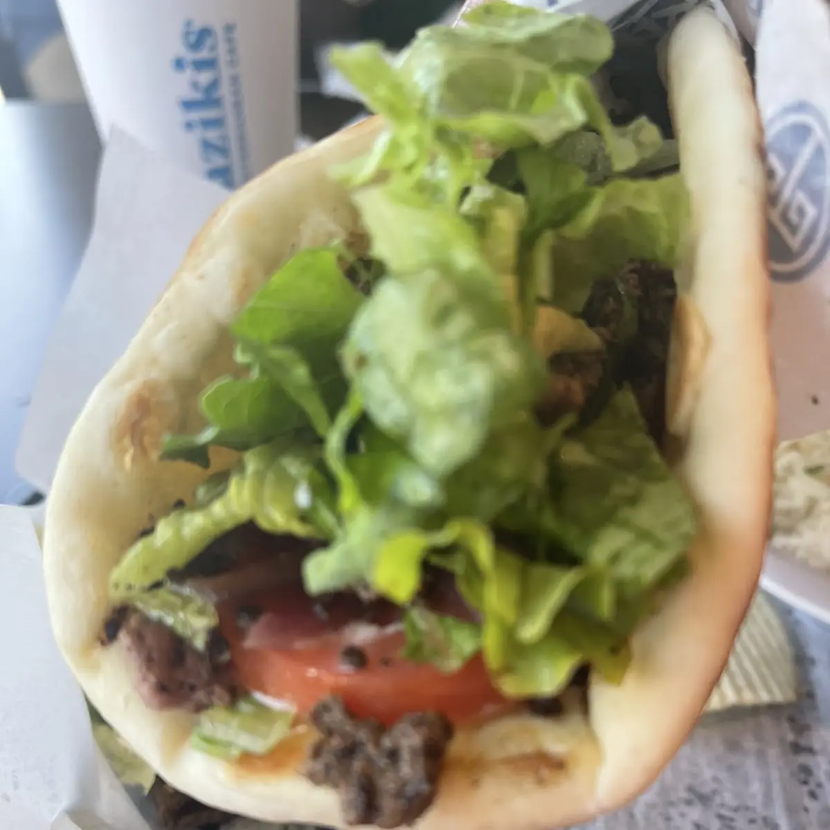 Beef Gyro Wrap