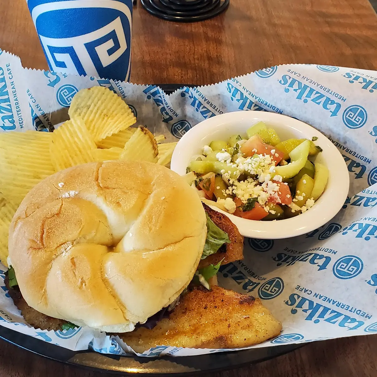 Grilled Fish Sandwich