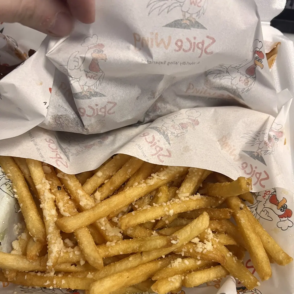 Garlic Parm Fries