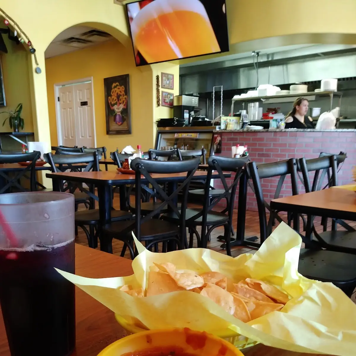 Chisp Salsa and Jamaica Water
