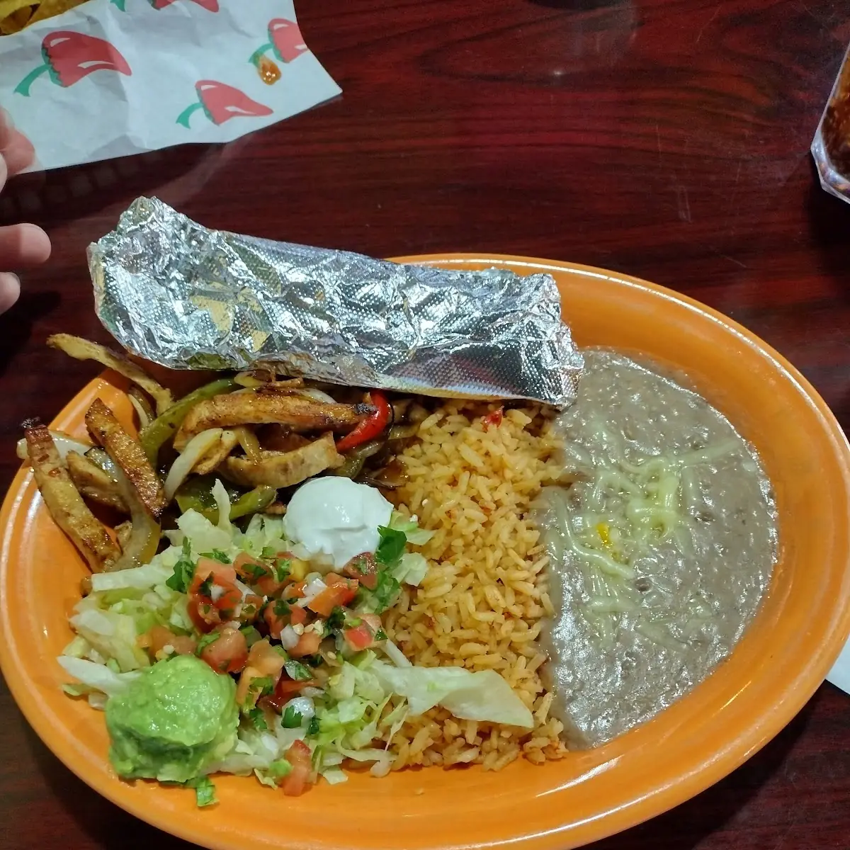 Lunch Chicken Fajitas