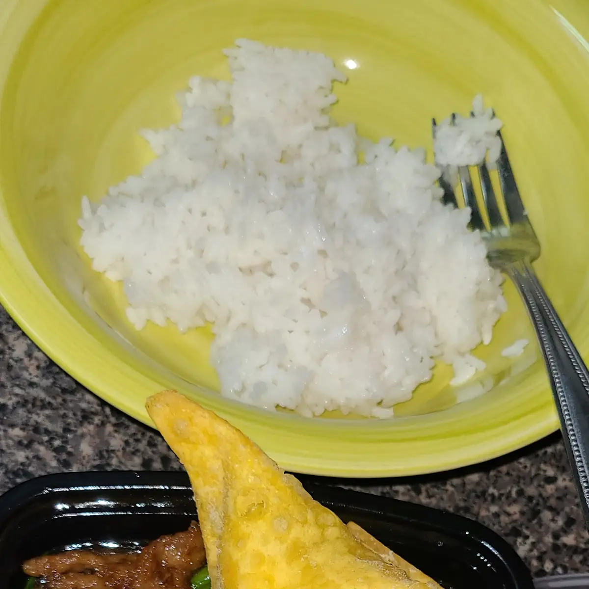 Mongolian Beef and White Rice