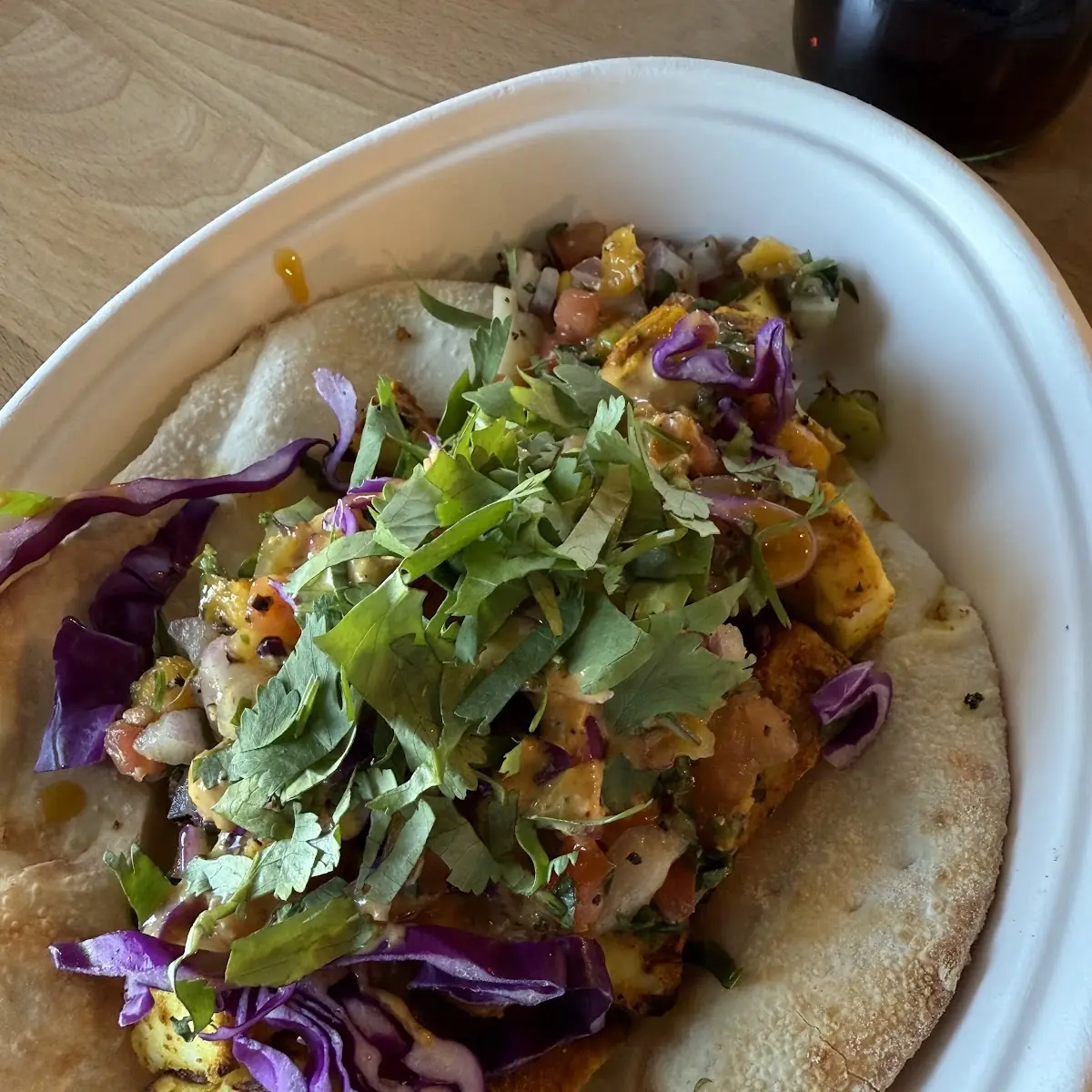 Coconut Shrimp Taco