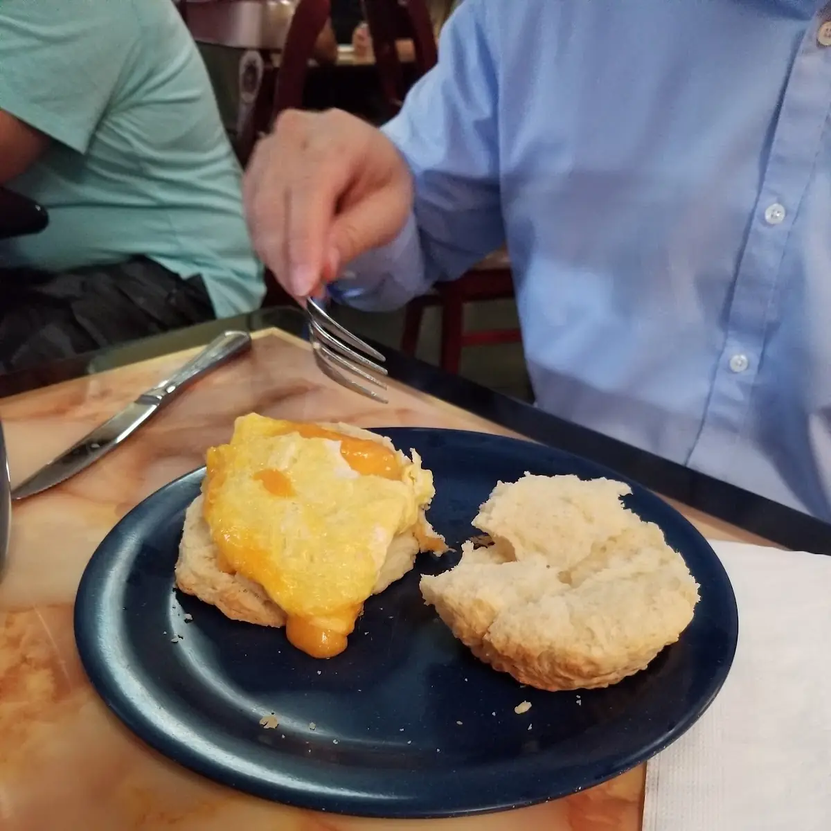 Egg and Cheese Biscuit
