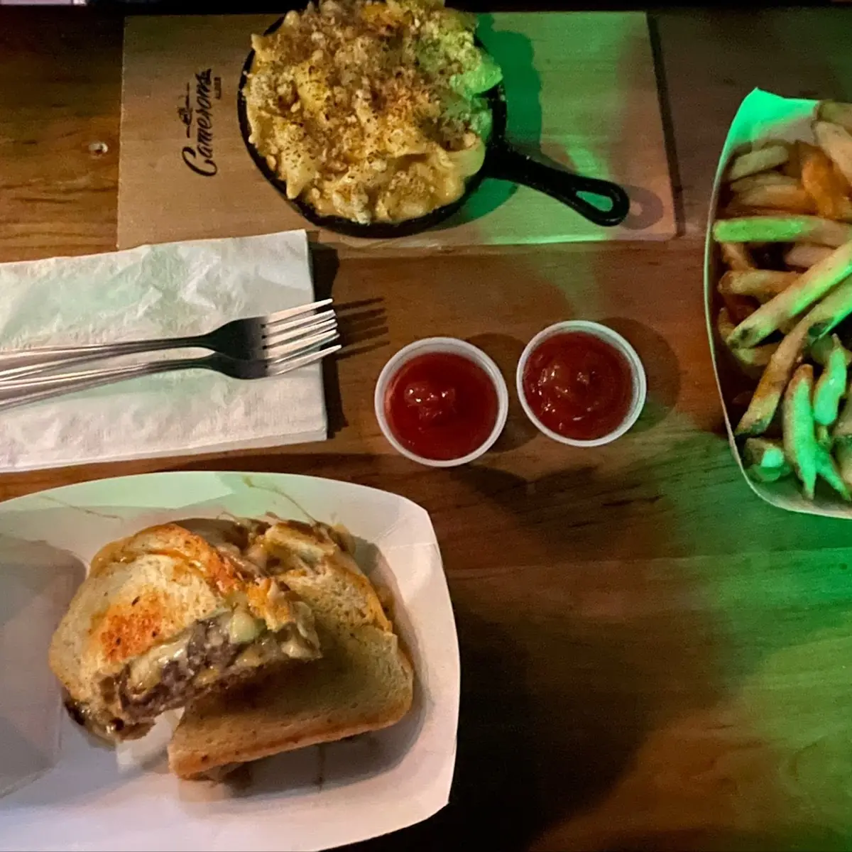 Patty Melt Mac and Cheese
