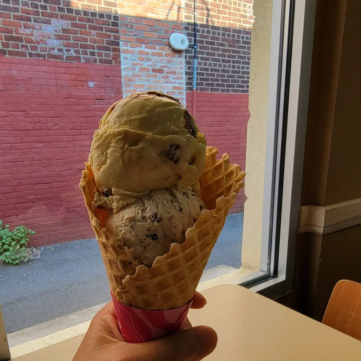 Fresh-Baked Waffle Cone