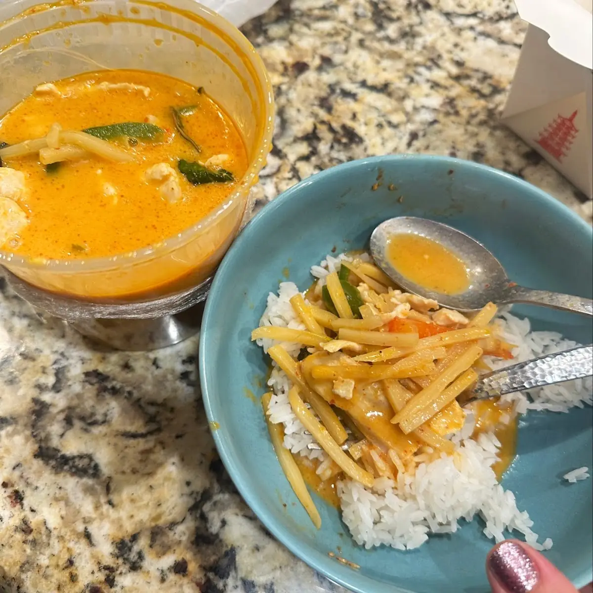 Red Curry w Chicken