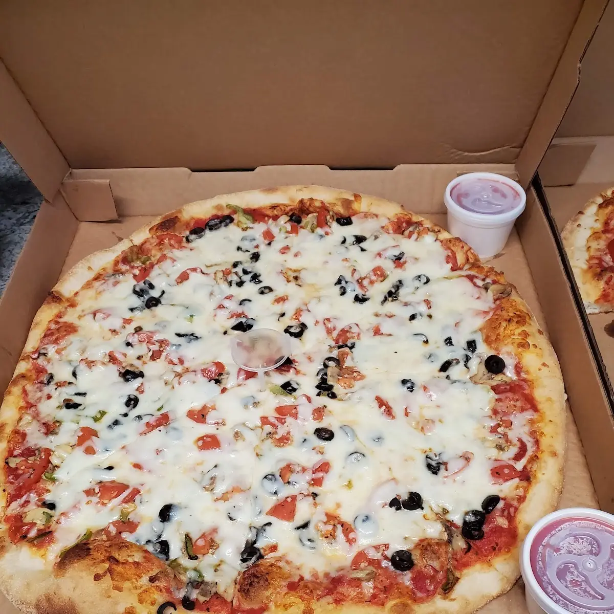 White Veggie Pizza