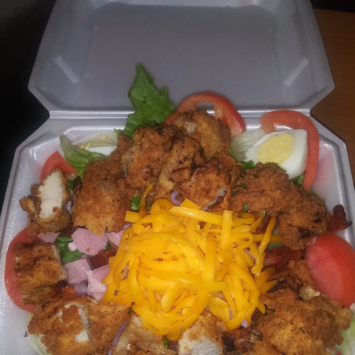 Fried Chicken Salad