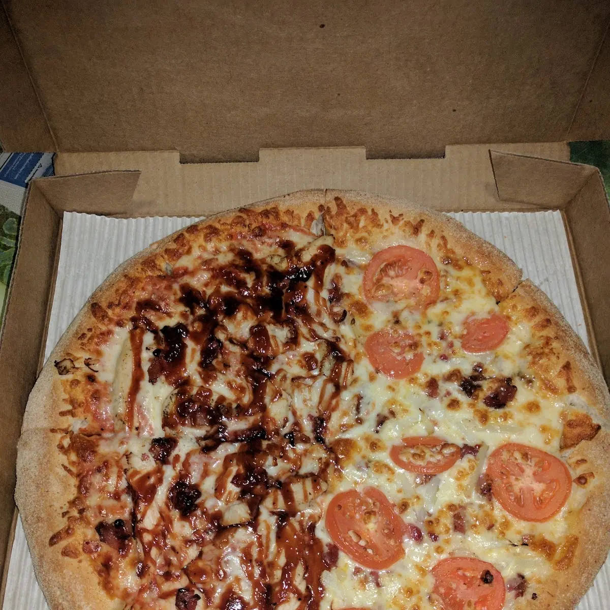 Half BBQ Chicken Half