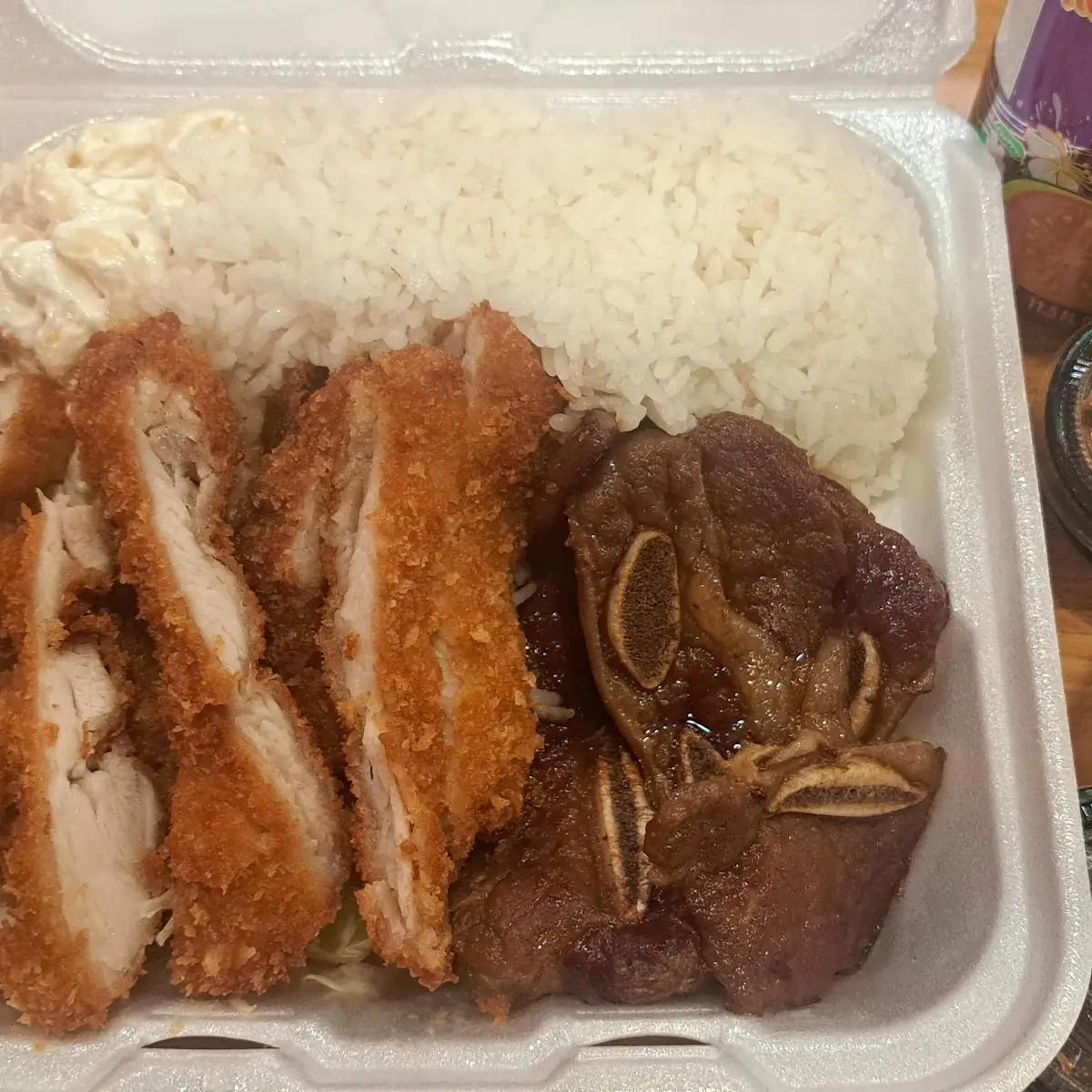 Chicken Katsu & Spare Ribs