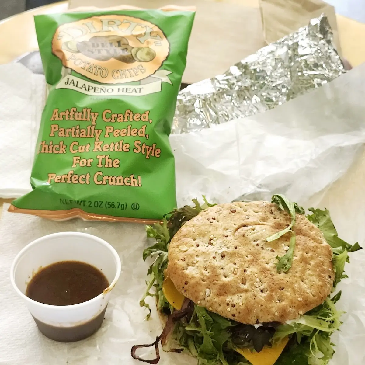 Jerk Veggie Burger (Soy)