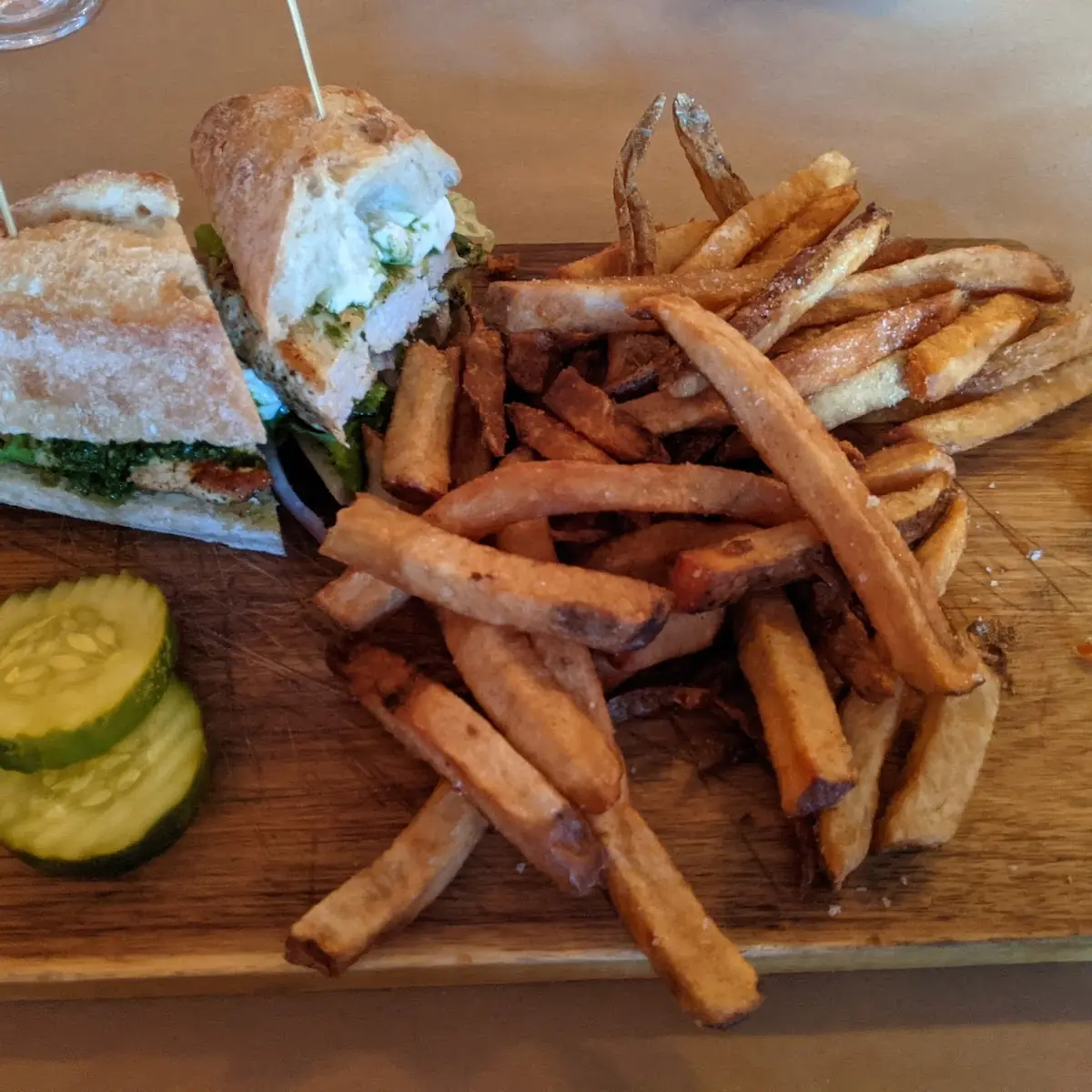 Pesto Chicken Sandwich