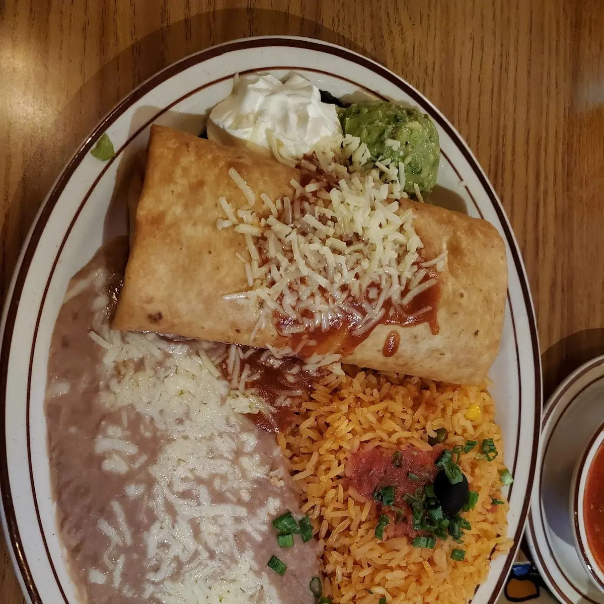 Enchilada Con Chile Relleno
