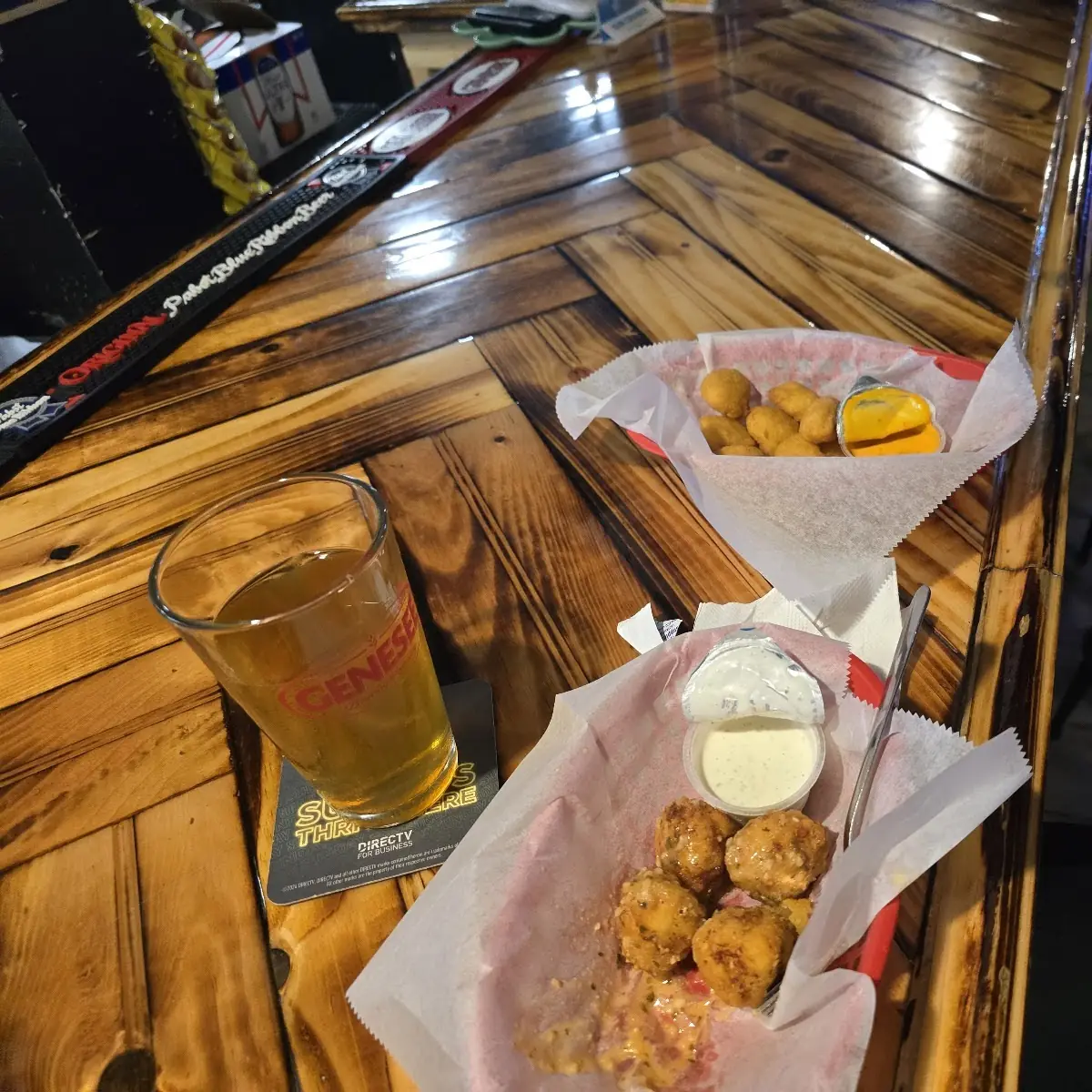 Wings and Cheese Curds