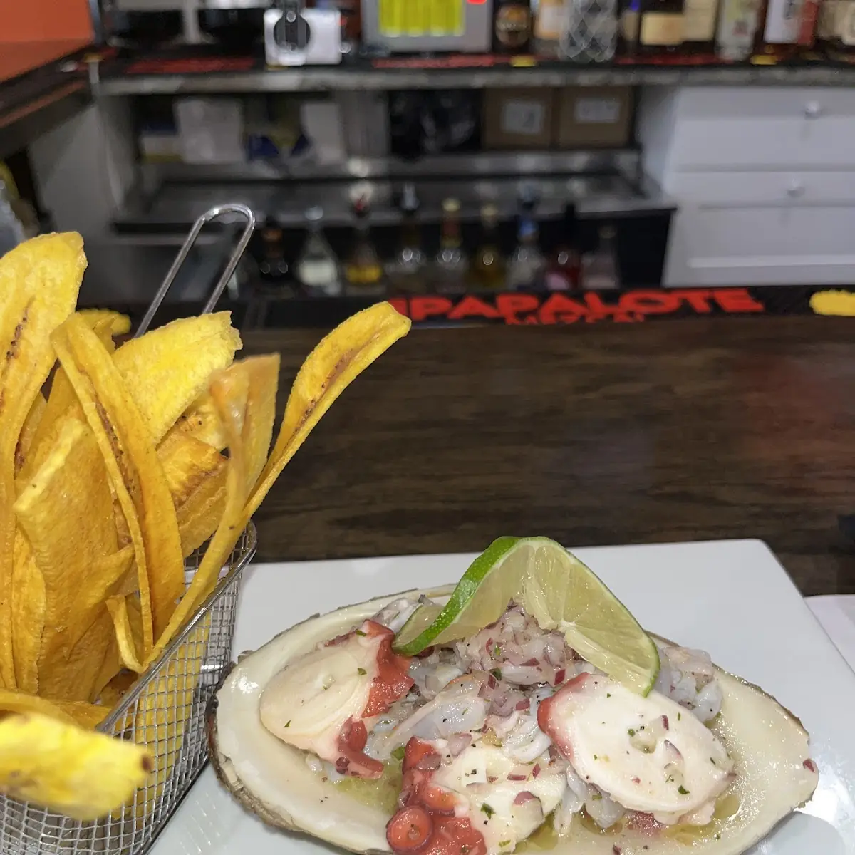 Empanadas & Pork Belly Ceviche