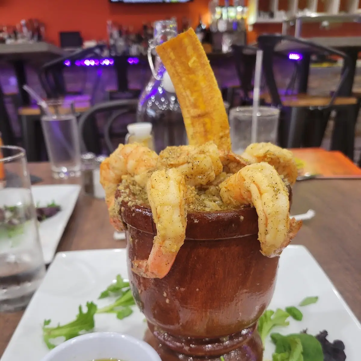 Shrimp Mofongo