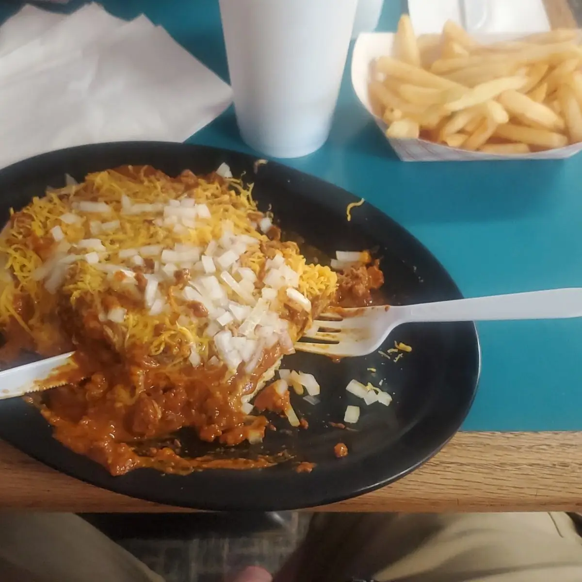 Chilli Cheeseburger Combo