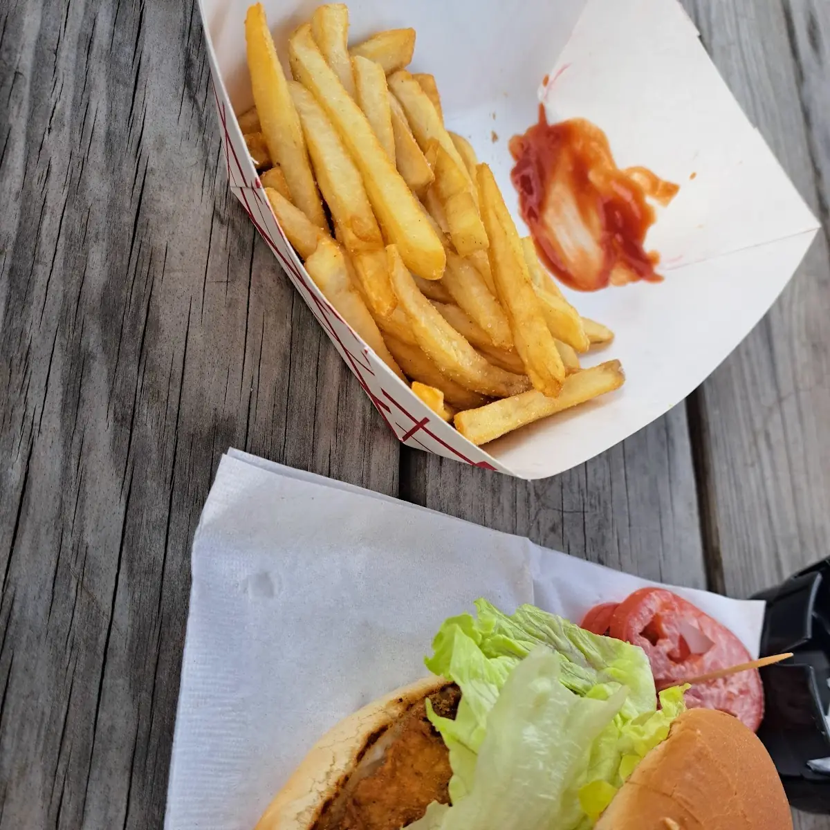 Chrispy Chicken Sandwich Combo