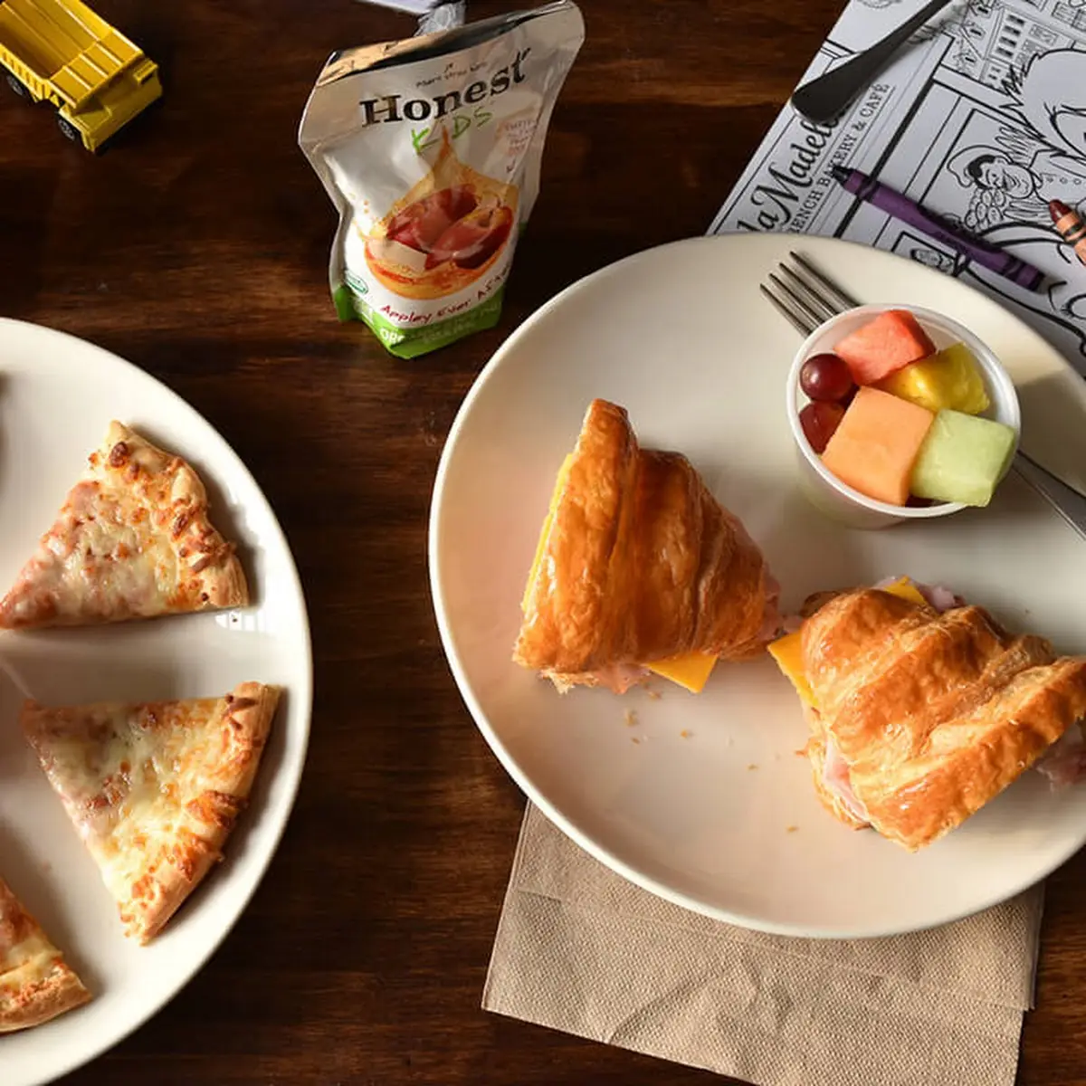 Ham & Swiss Croissant Square