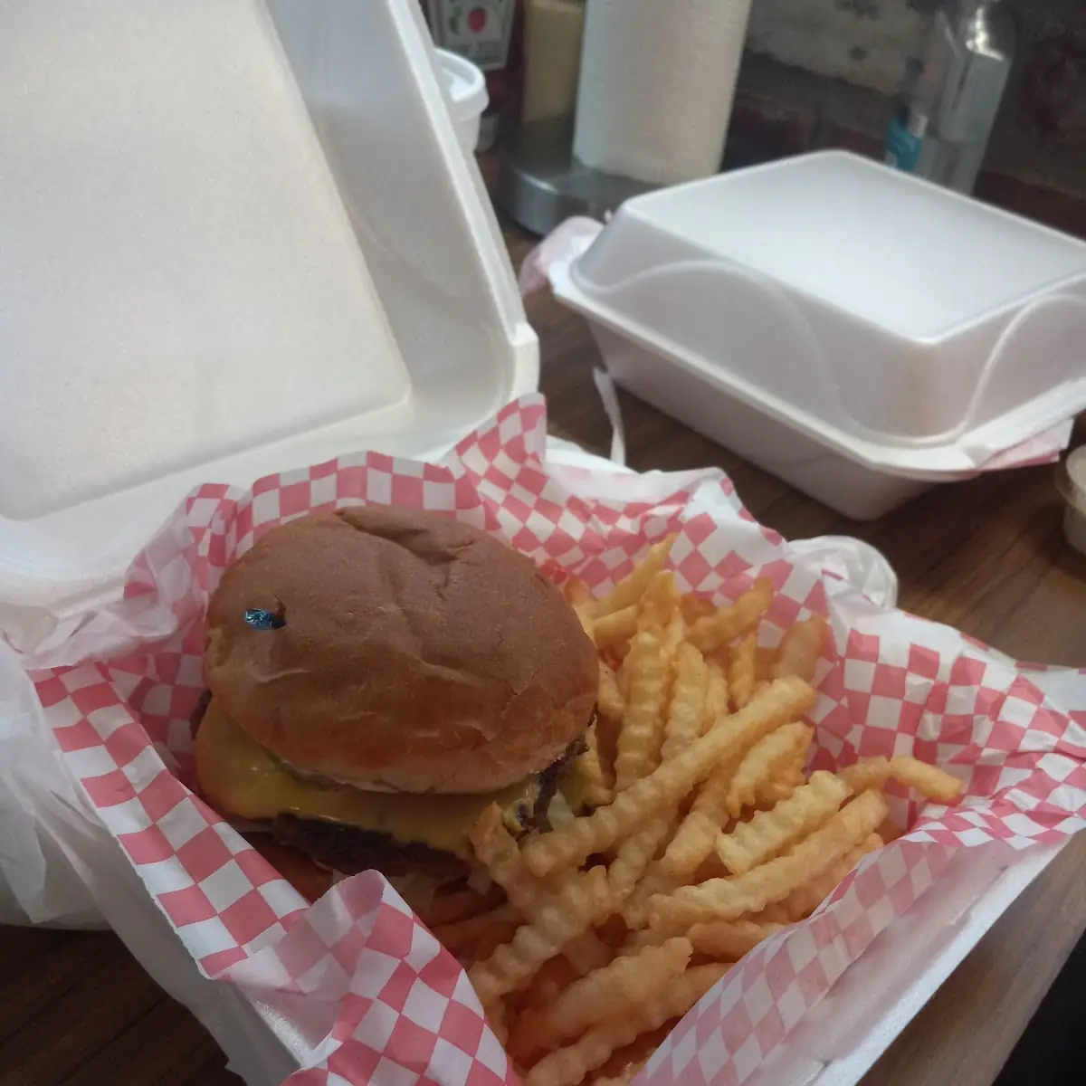 Old Time Burger and Fries