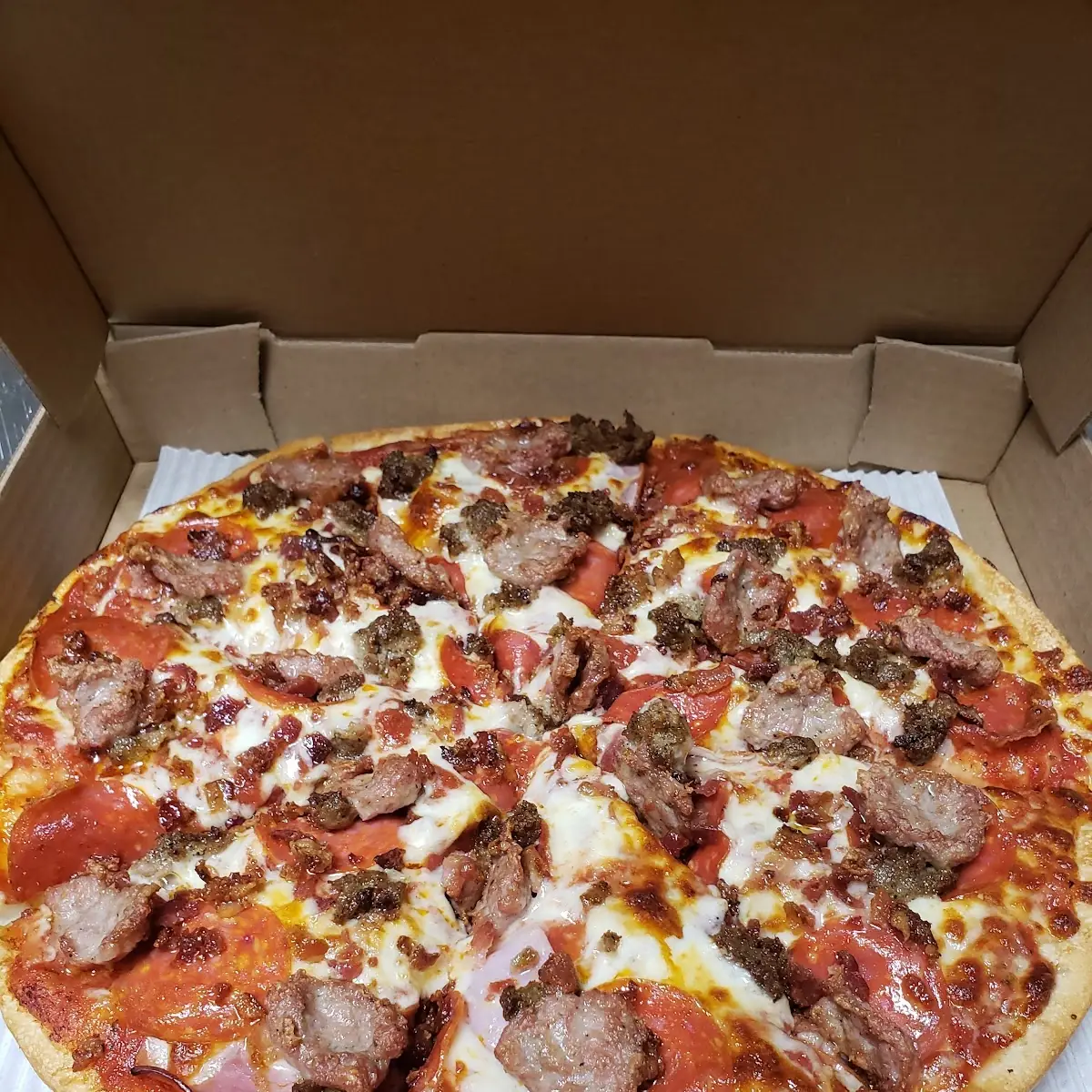 Large Meat Lovers Pizza