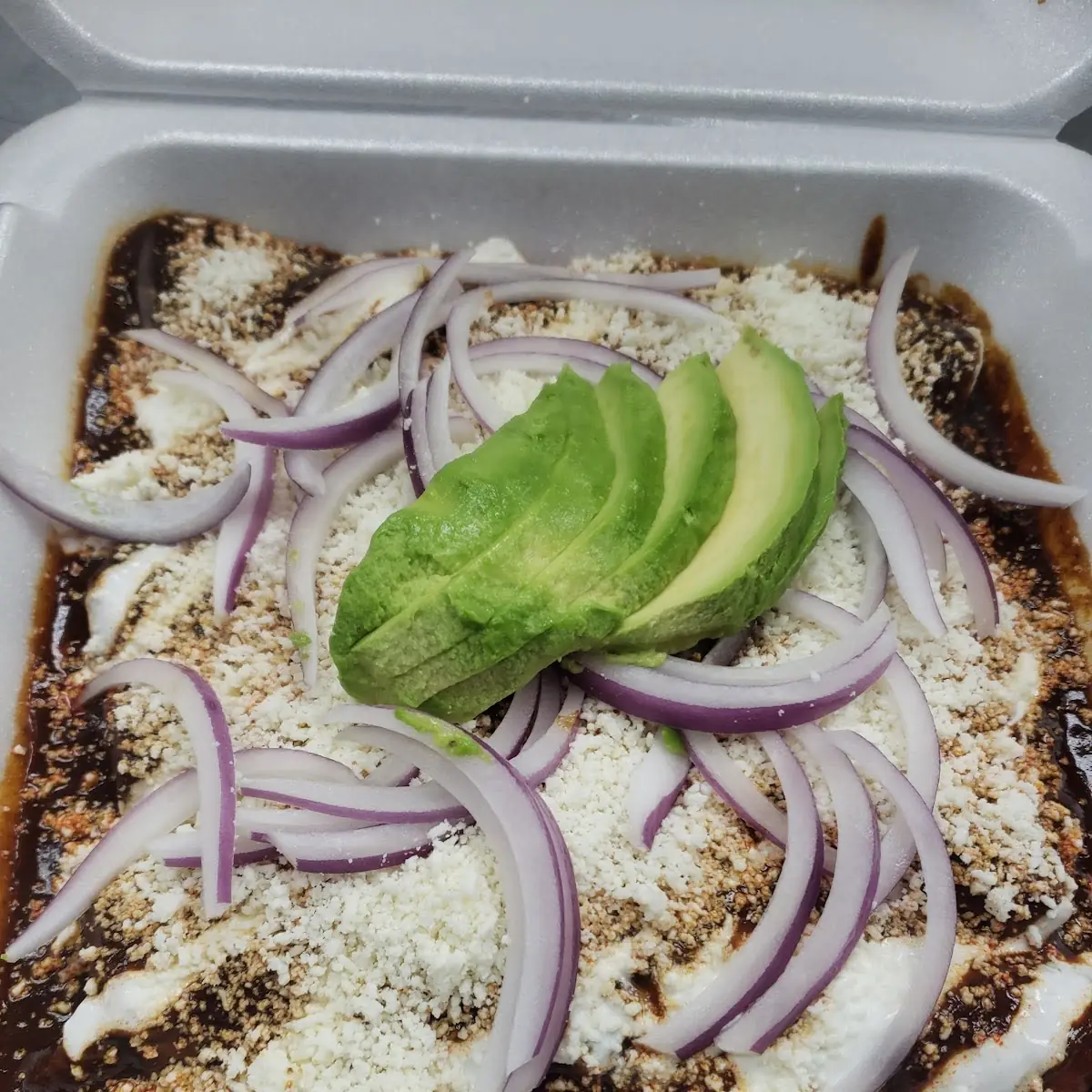 Enchiladas Rojas De Tortillas Echas a Mano