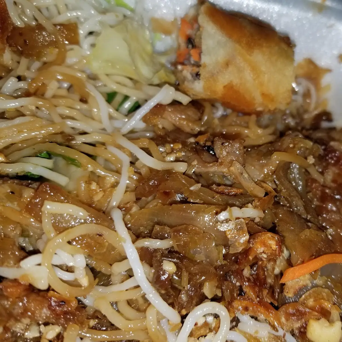 Egg Rolls and Grilled Pork