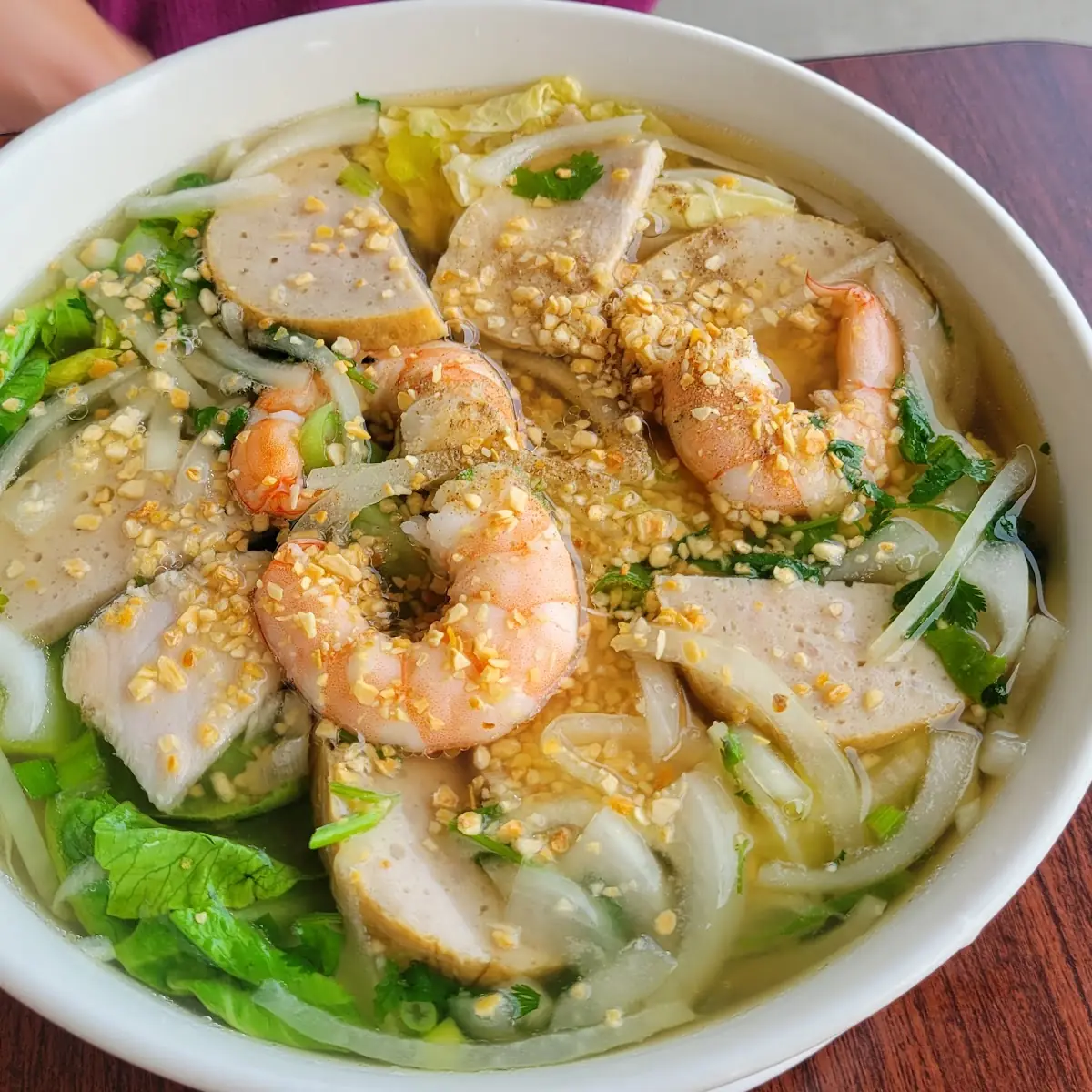 Rice Noodle Shrimp & Pork