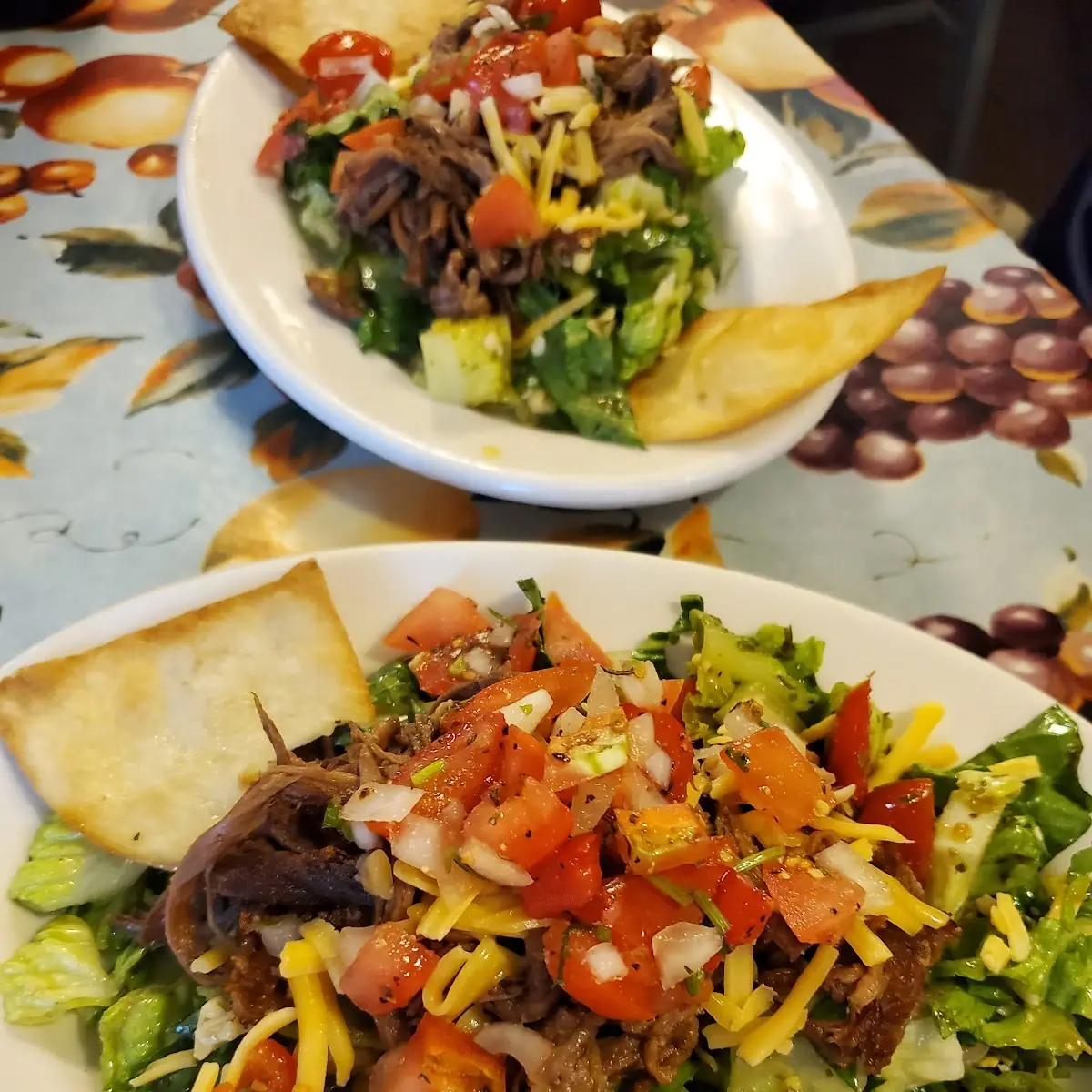 Brisket Taco Salad