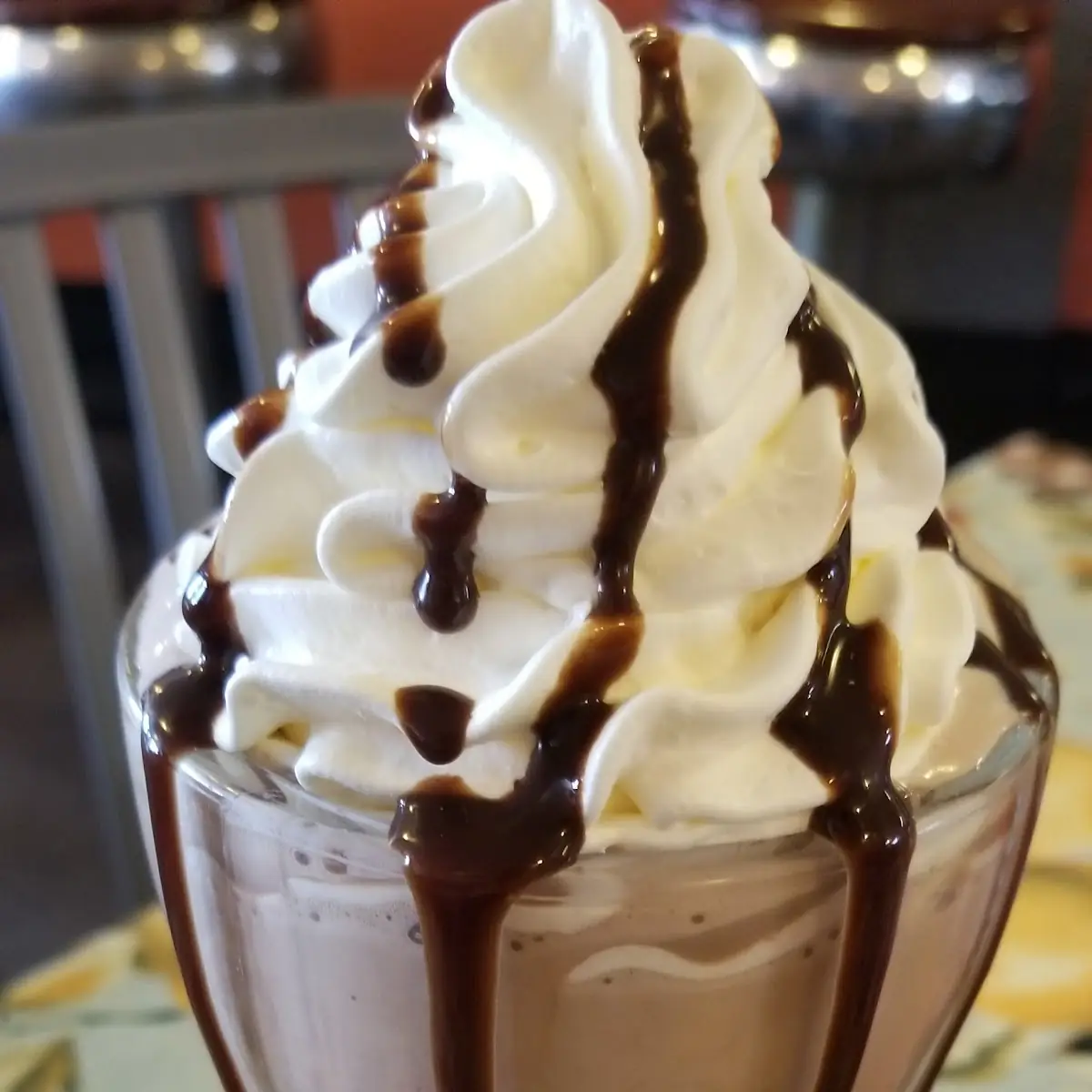 Hand Scooped Chocolate Shake